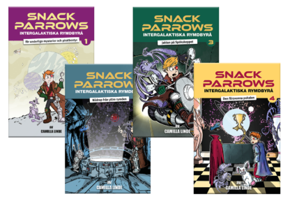 Snack Parrows intergalaktiska rymdbyrå (paket)